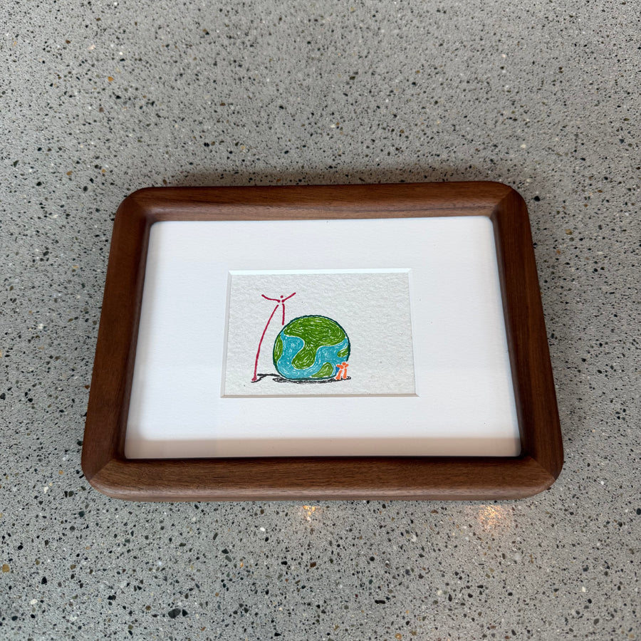 Weight of the World — Original drawing