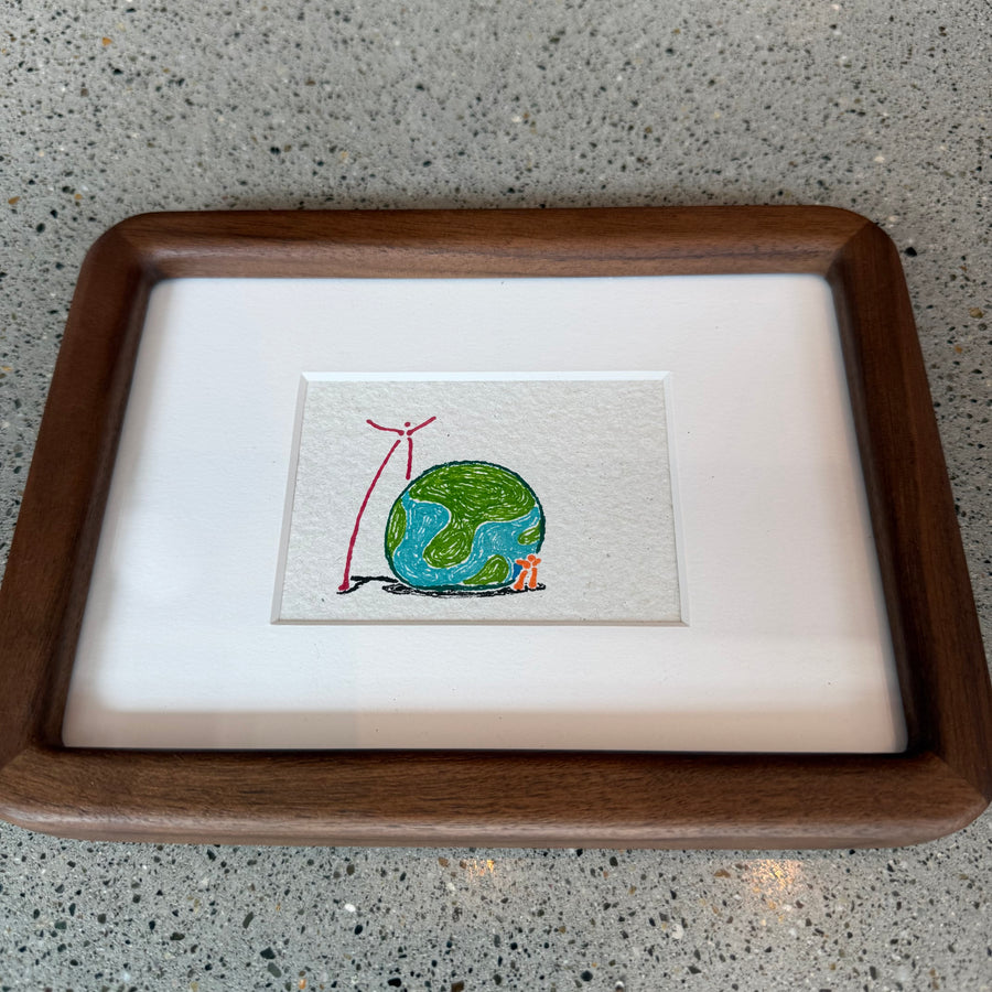 Weight of the World — Original drawing