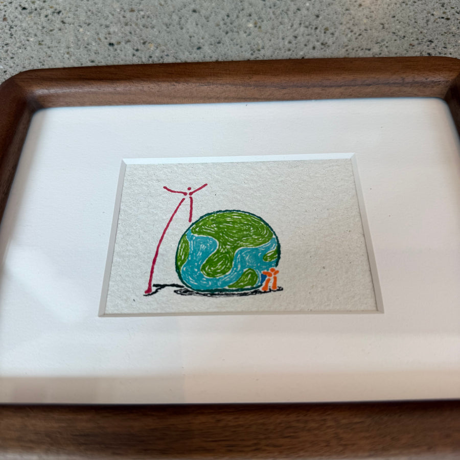 Weight of the World — Original drawing