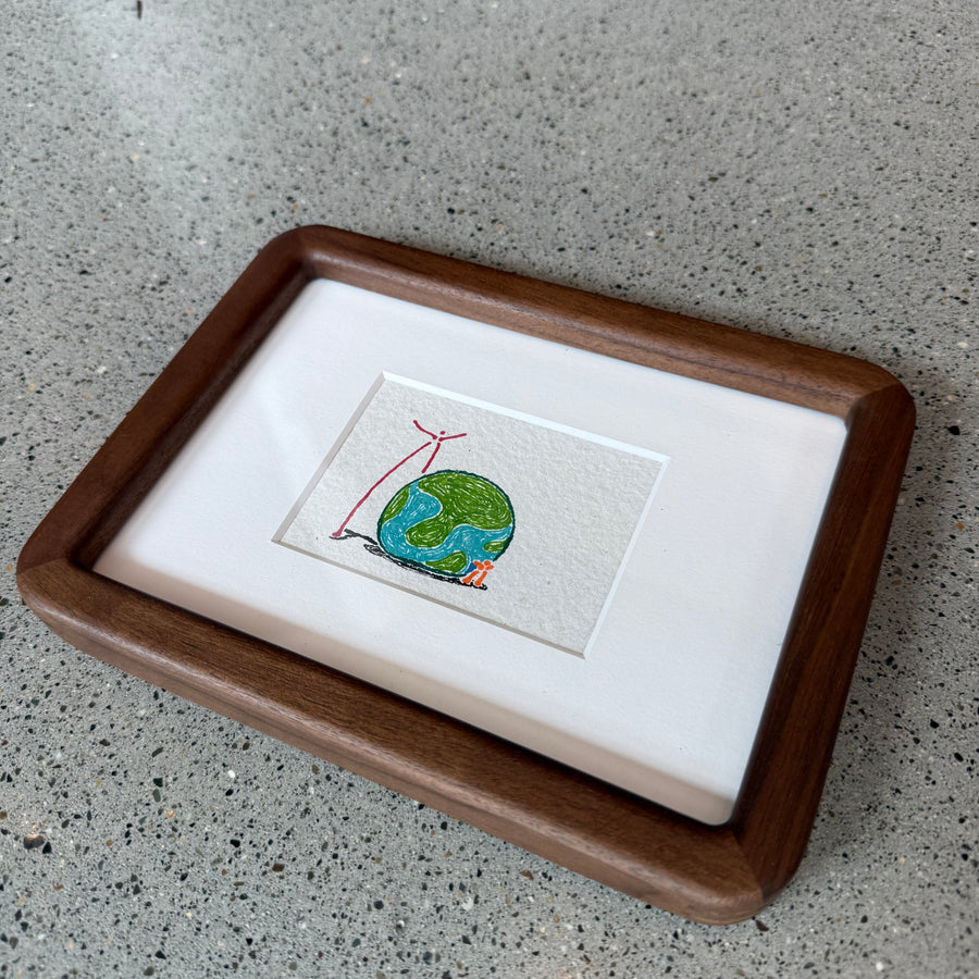 Weight of the World — Original drawing