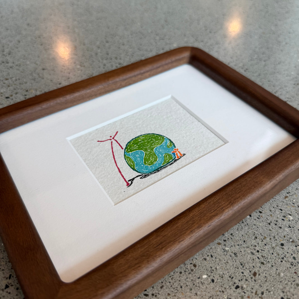 Weight of the World — Original drawing, Default Title