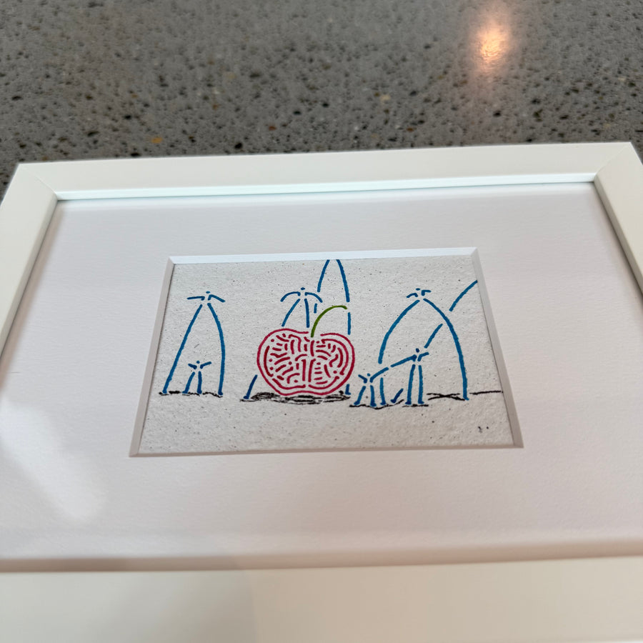 The Big Apple — Original drawing