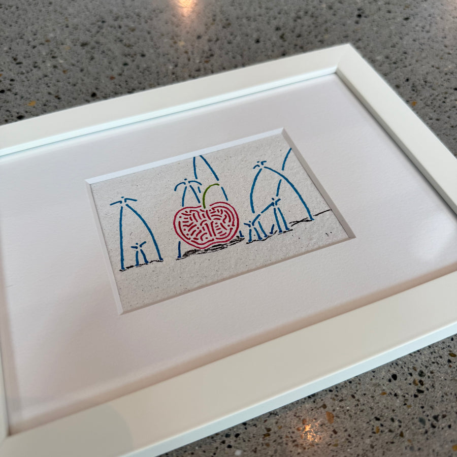 The Big Apple — Original drawing