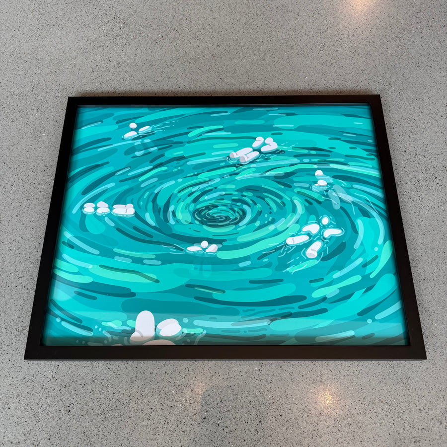 Swirly — Archival matte paper