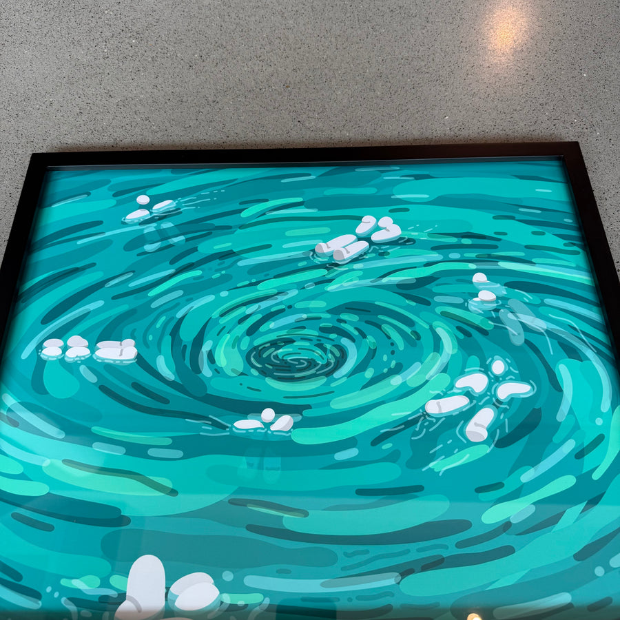 Swirly — Archival matte paper