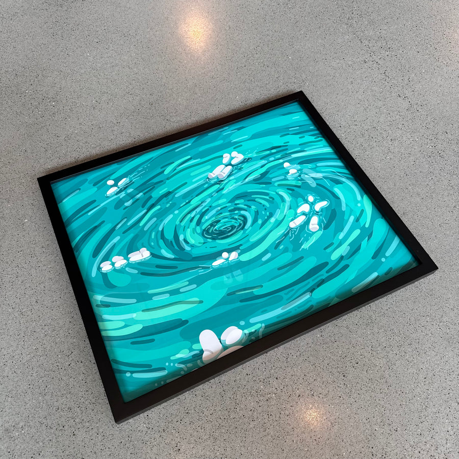 Swirly — Archival matte paper