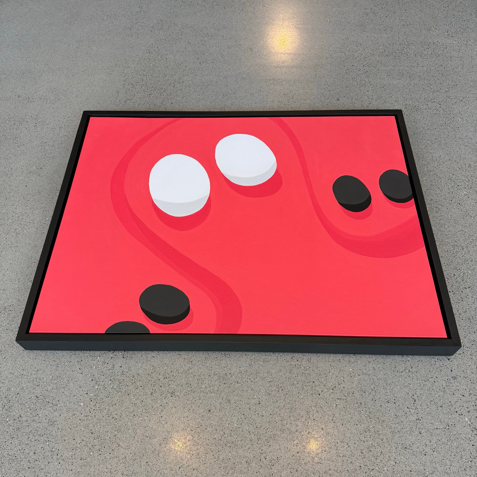 Hello Red O — Original painting, Default Title