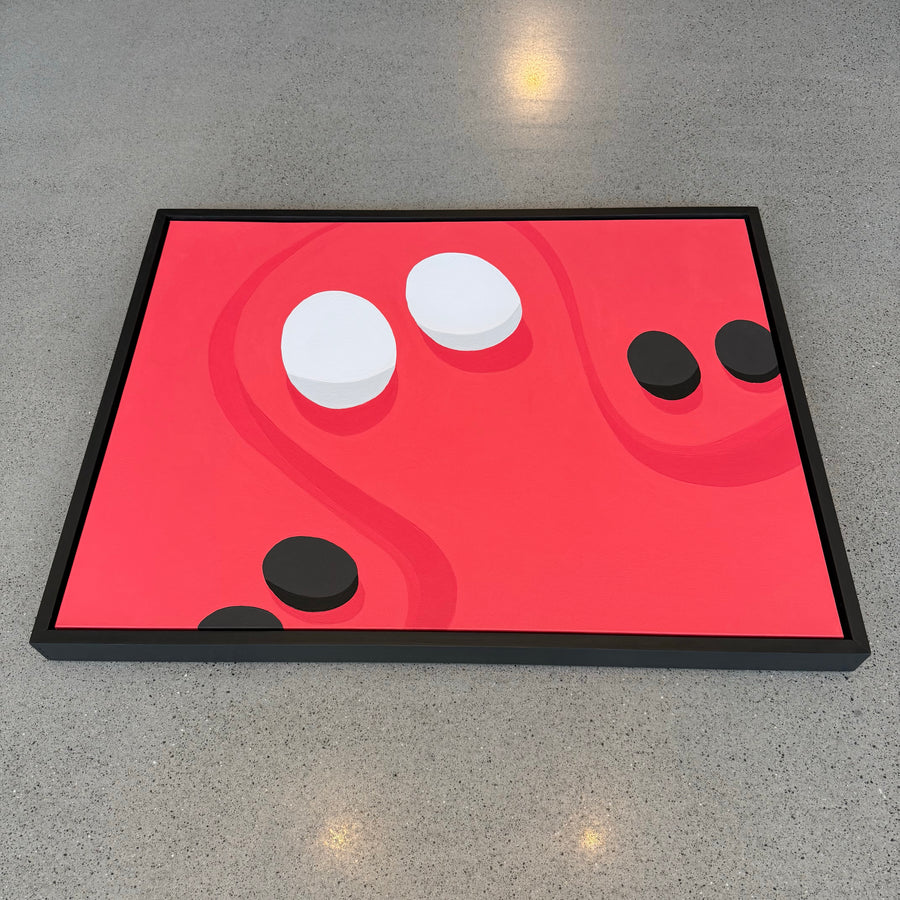Hello Red O — Original painting