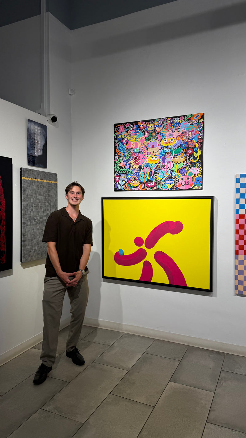 Close-up of the piece — exhibition photo 3