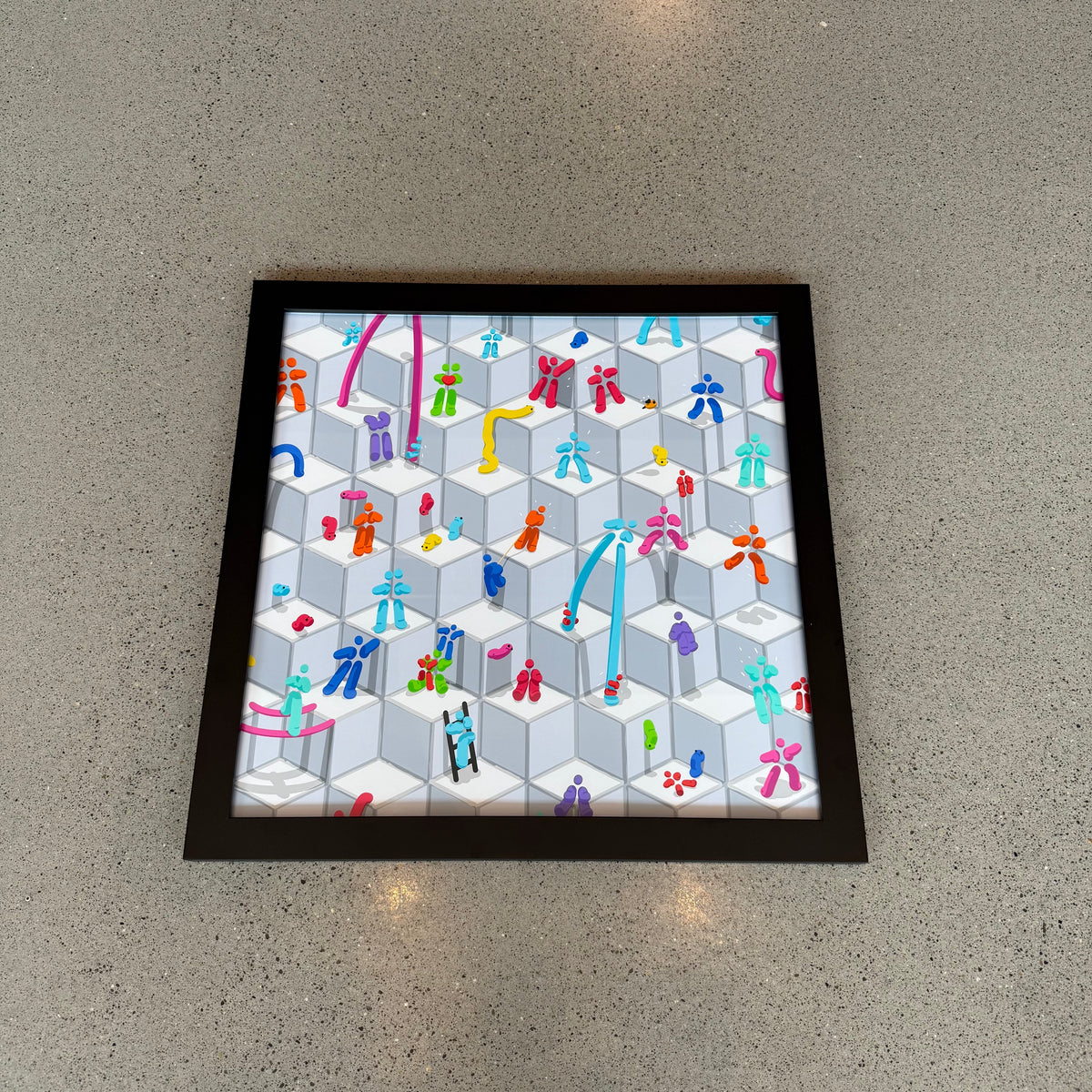 One By One — Archival matte print, 16 × 16