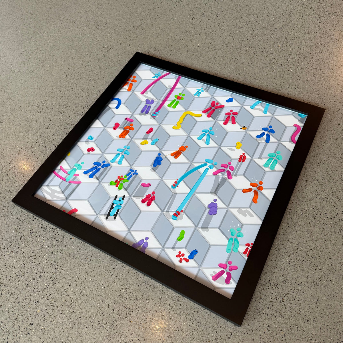 One By One — Archival matte print, 16 × 16