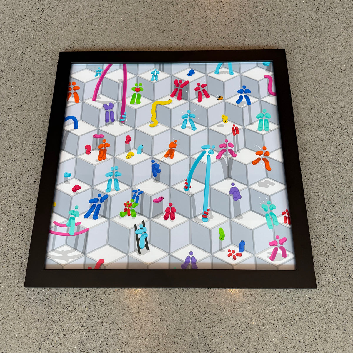 One By One — Archival matte print, 16 × 16