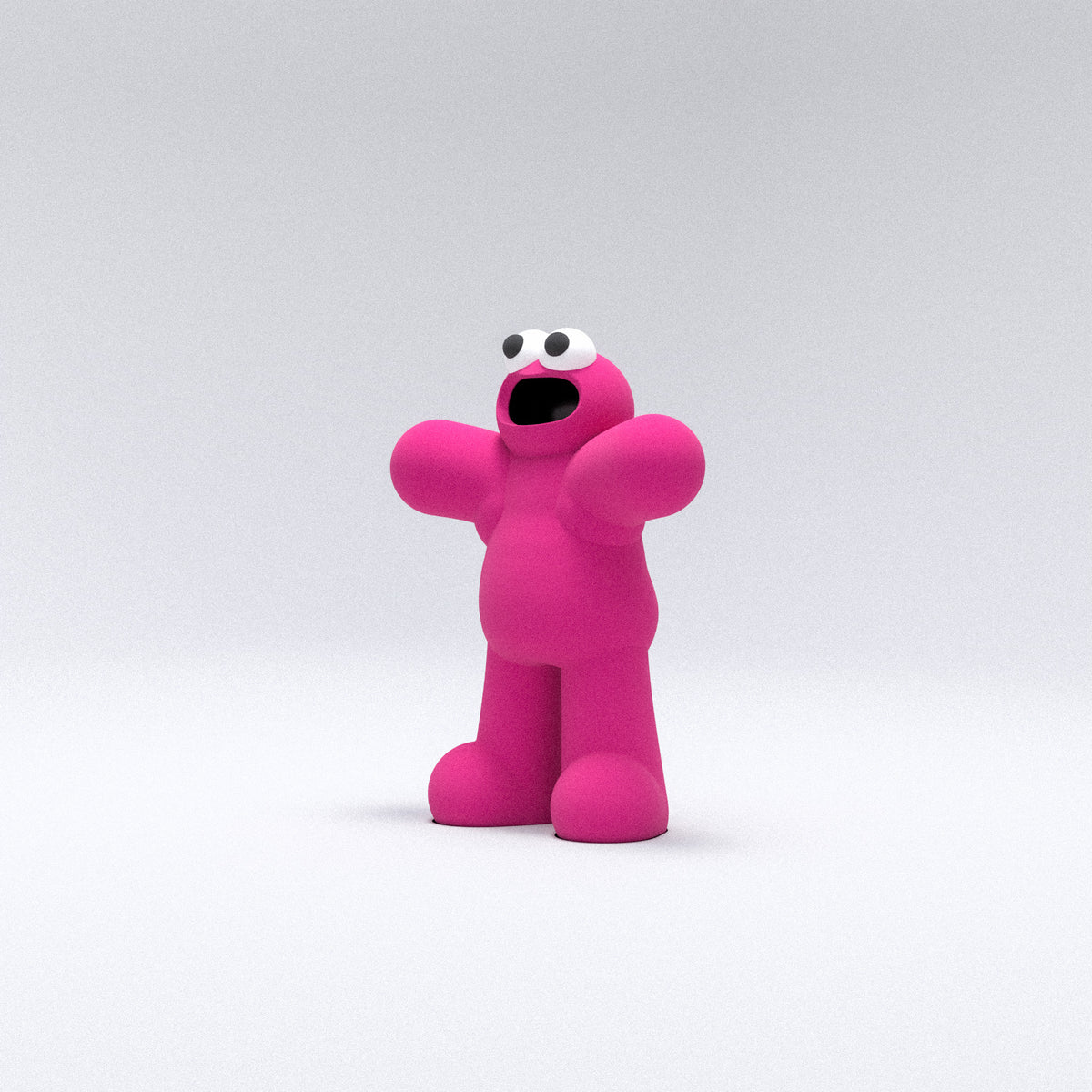 UMO — Huggies — Magenta colorway — 3D printed model, Magenta