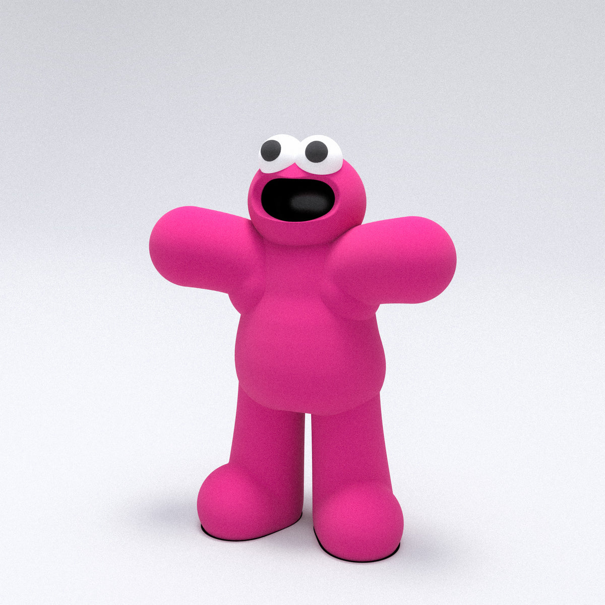 UMO — Huggies — Magenta colorway — 3D printed model, Magenta