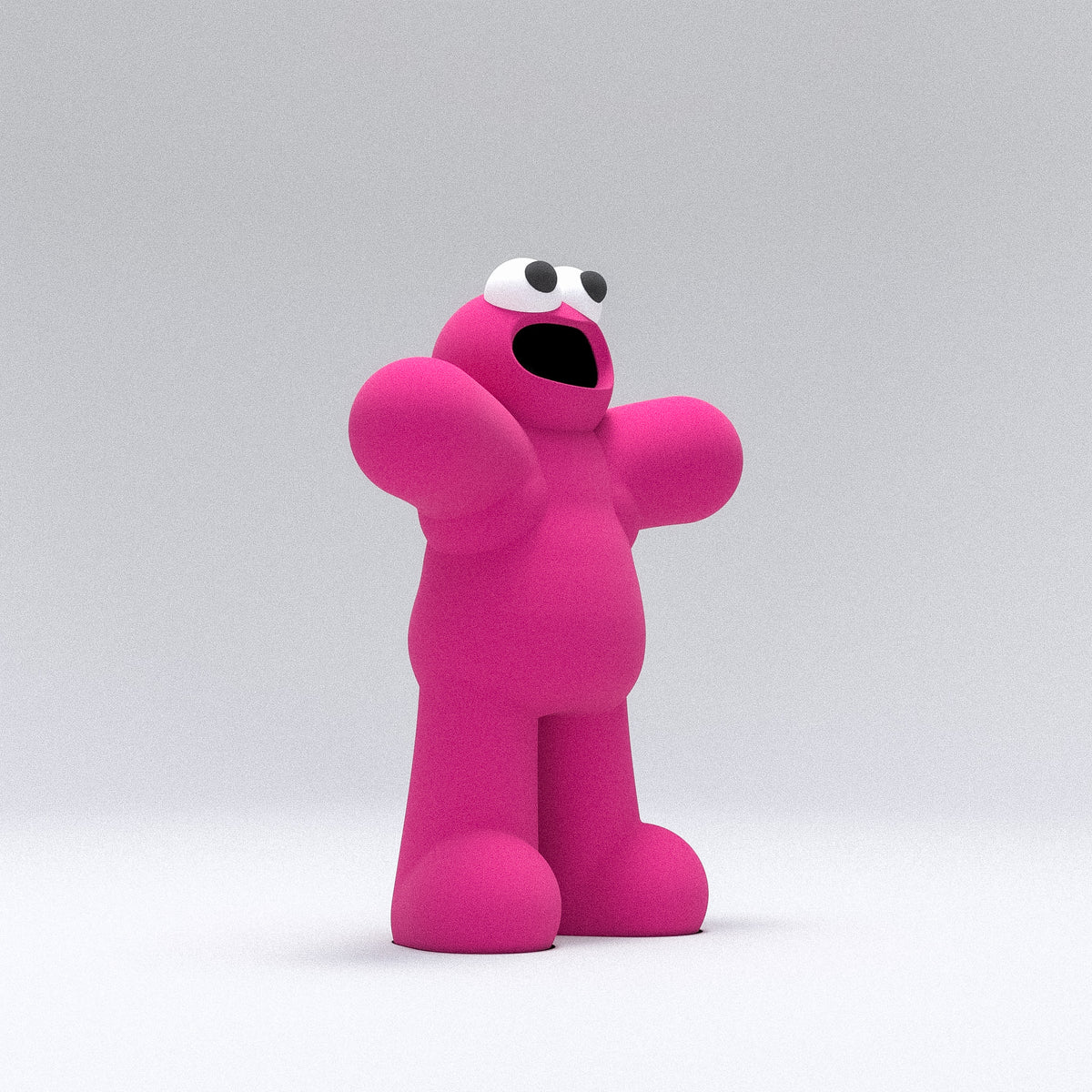 UMO — Huggies — Magenta colorway — 3D printed model, Magenta