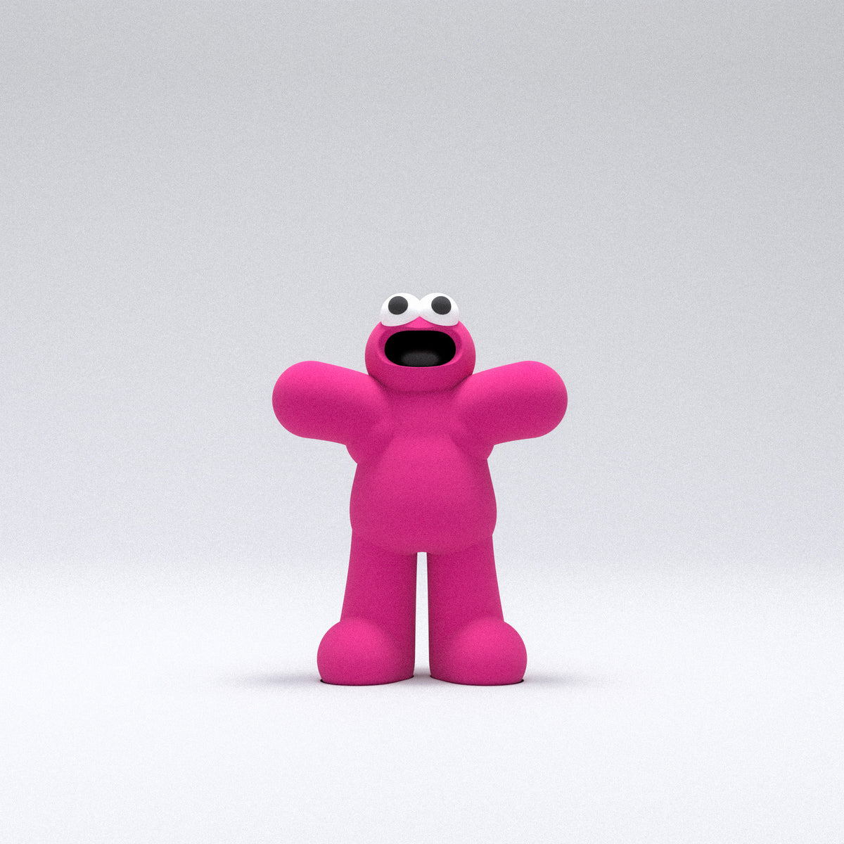 UMO — Huggies — Magenta colorway — 3D printed model, Magenta