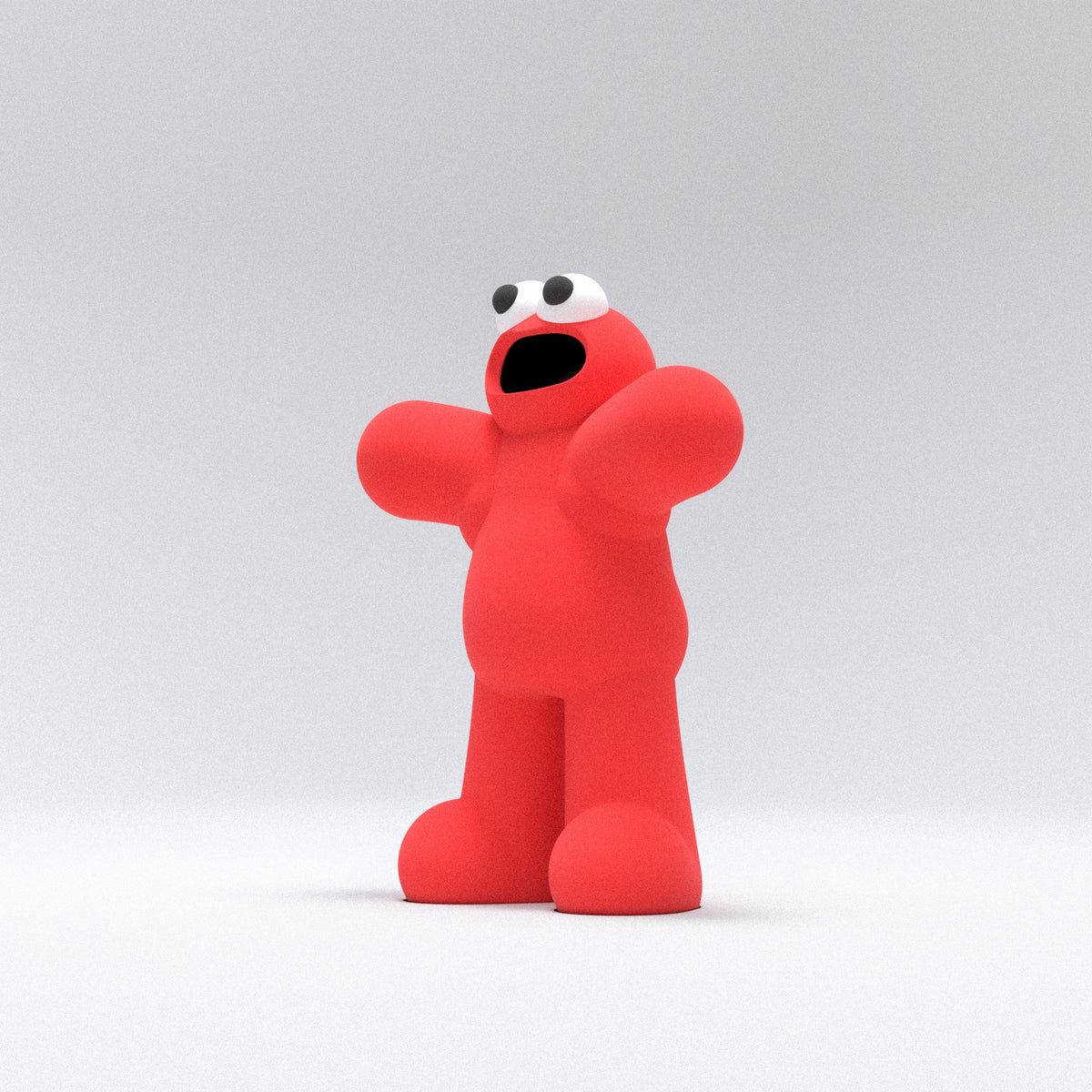 UMO — Huggies — Magenta colorway — 3D printed model, Magenta