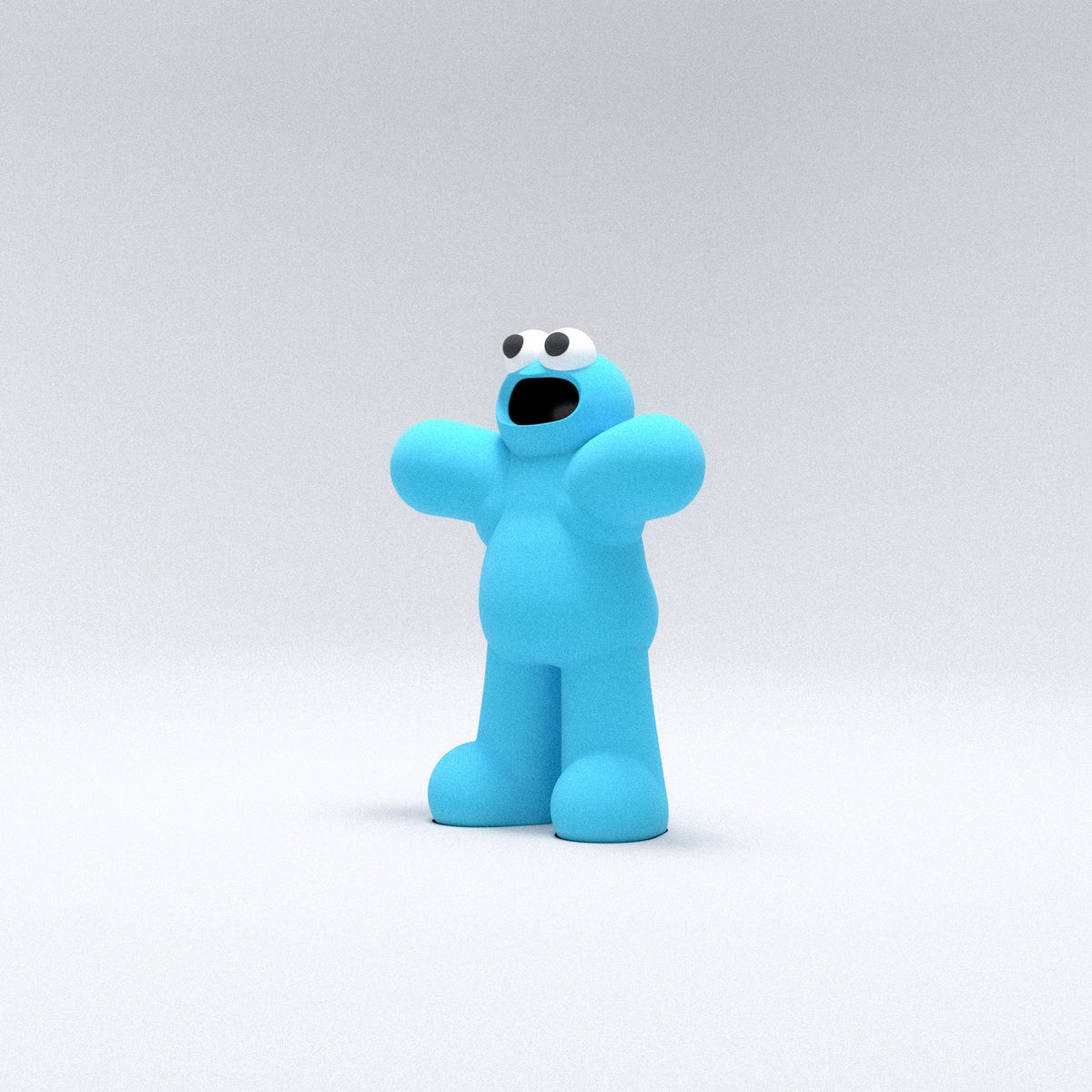 UMO — Huggies — Magenta colorway — 3D printed model, Magenta