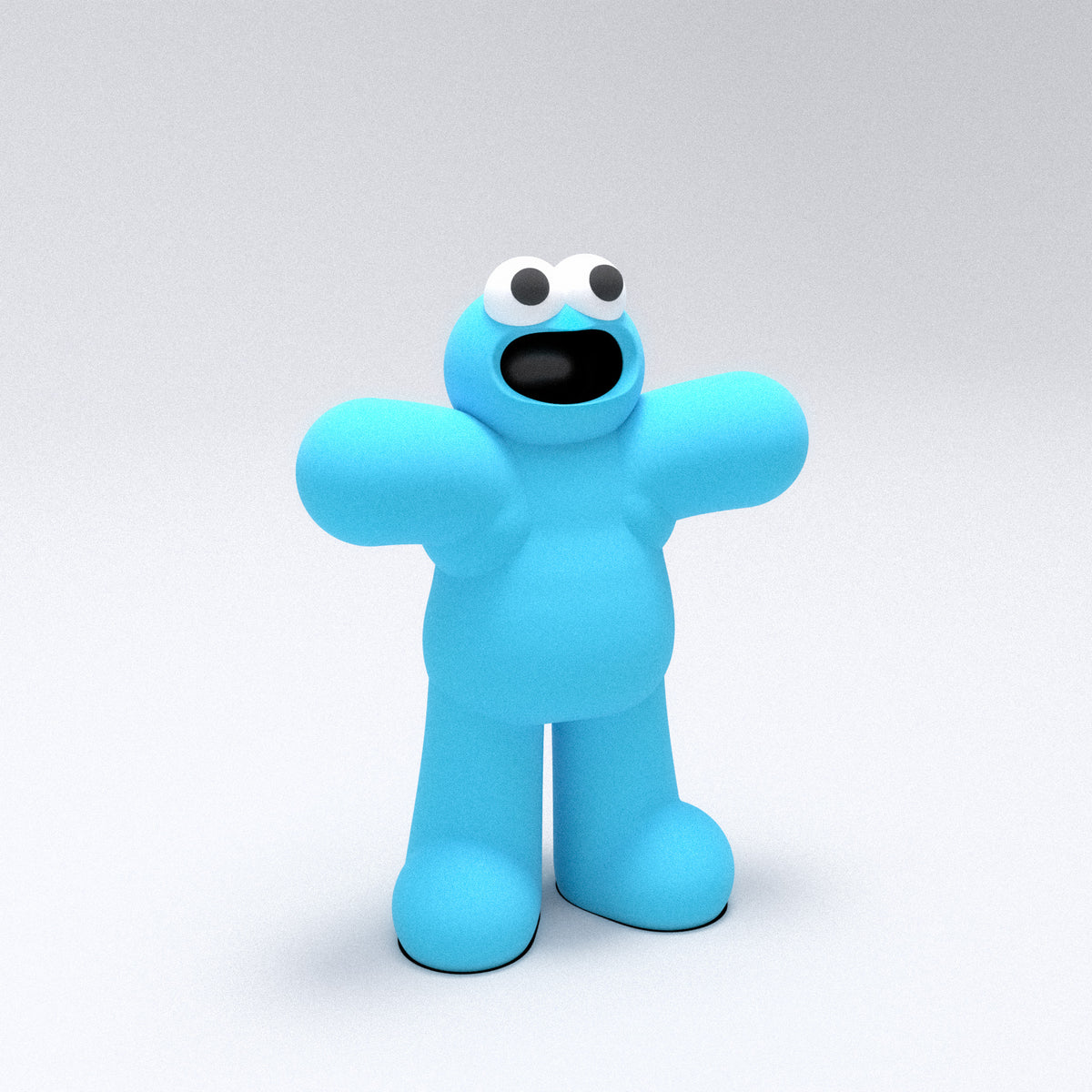 UMO — Huggies — Magenta colorway — 3D printed model, Magenta