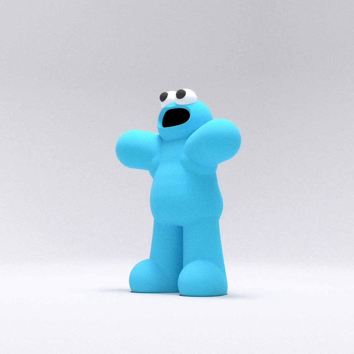 UMO — Huggies — Magenta colorway — 3D printed model, Magenta